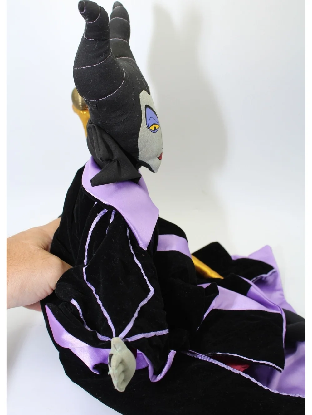 Vintage Disney MALEFICENT RAG DOLL 20